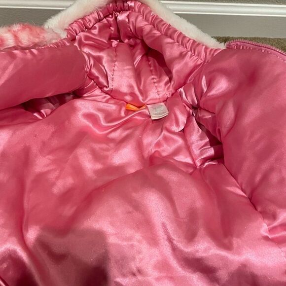 Nickelodeon Dora Puffer Fur Jacket Size 3T - Picture 8 of 8